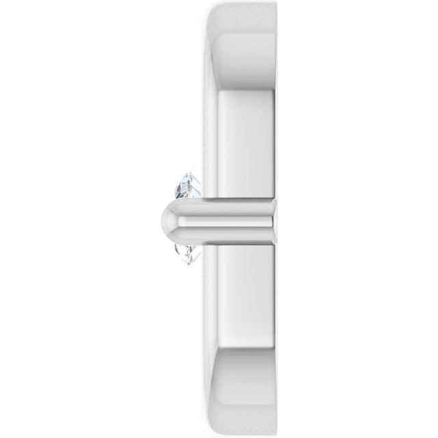 .03 CT Natural Diamond Link, 4.4 mm x 7 mm
