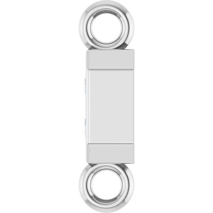 1/4 CT Natural Diamond Bezel-Set Link, 4.2 mm x 9.6 mm