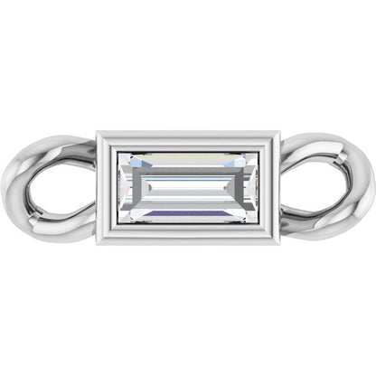 .06 CT Lab Grown Diamond Bezel-Set Link