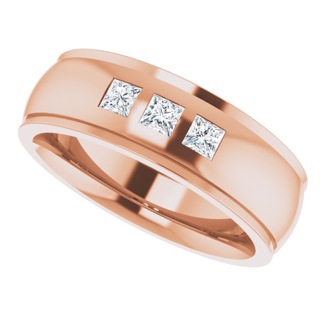 1/5 CTW Lab-Grown Diamond Band, 6 mm, Style 2