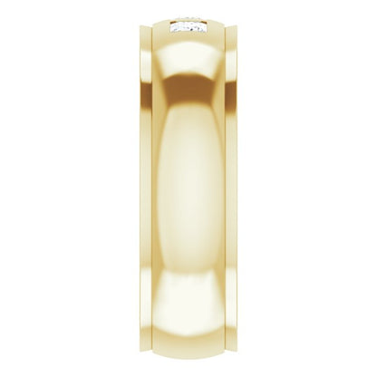 1/5 CTW Lab-Grown Diamond Band, 6 mm, Style 3