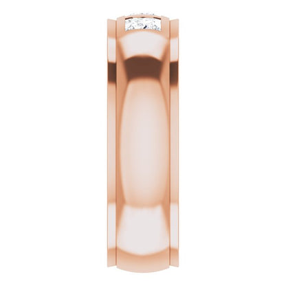 1/2 CTW Lab-Grown Diamond Band, 6 mm