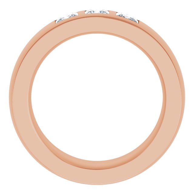 1/2 CTW Lab-Grown Diamond Band, 6 mm