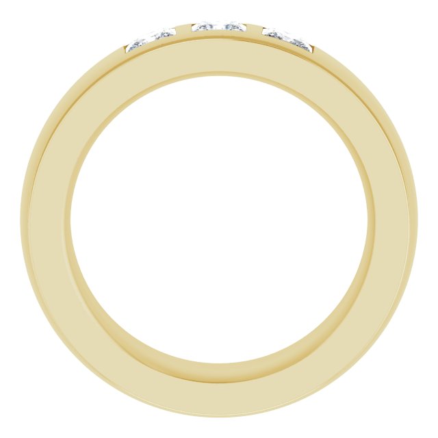 1/2 CTW Lab-Grown Diamond Band, 6 mm