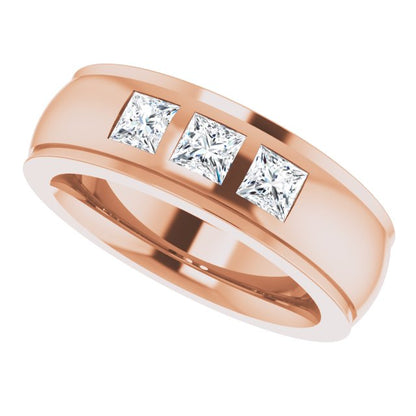 1/2 CTW Lab-Grown Diamond Band, 6 mm