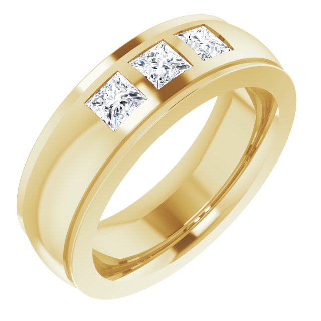 1/2 CTW Lab-Grown Diamond Band, 6 mm