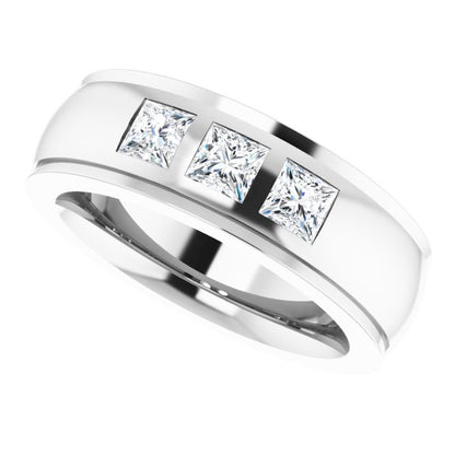 1/2 CTW Lab-Grown Diamond Band, 6 mm
