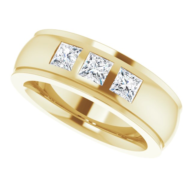 1/2 CTW Lab-Grown Diamond Band, 6 mm