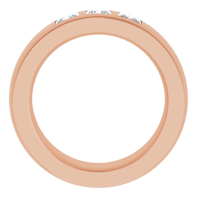 1/2 CTW Lab-Grown Diamond Band, 6 mm