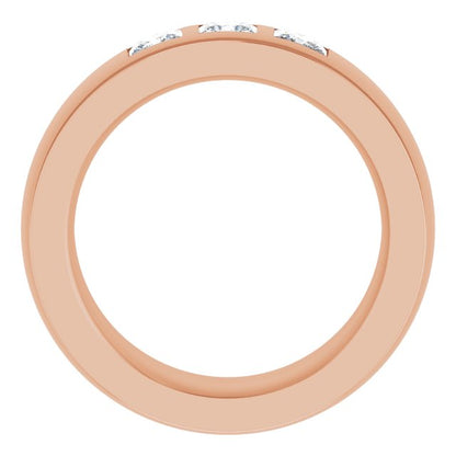 1/2 CTW Lab-Grown Diamond Band, 6 mm