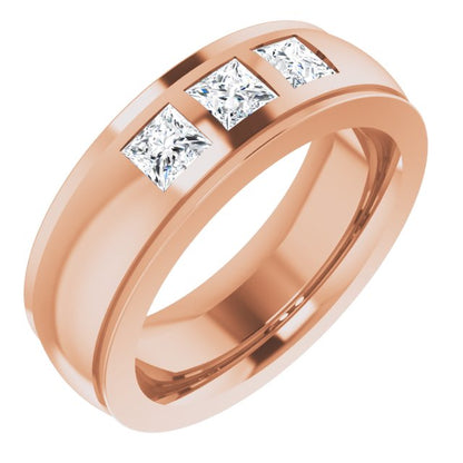 1/2 CTW Lab-Grown Diamond Band, 6 mm