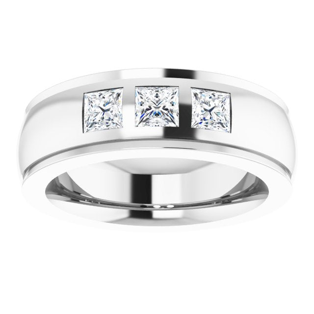 1/2 CTW Lab-Grown Diamond Band, 6 mm
