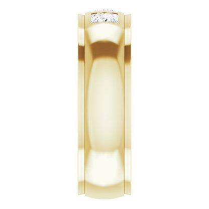 1/2 CTW Lab-Grown Diamond Band, 6 mm