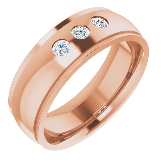 1/8 CTW Natural Diamond Band, 6 mm