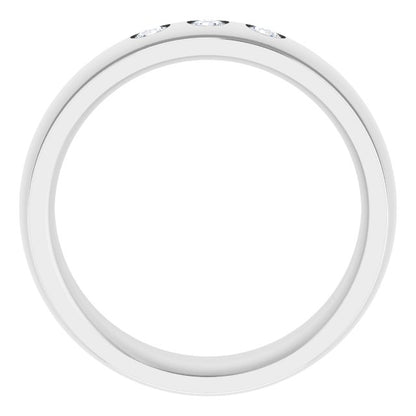 1/8 CTW Natural Diamond Band, 6 mm