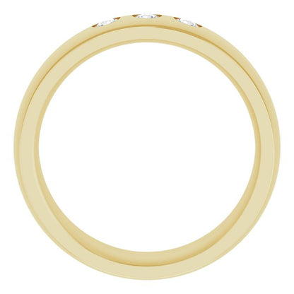 1/8 CTW Natural Diamond Band, 6 mm