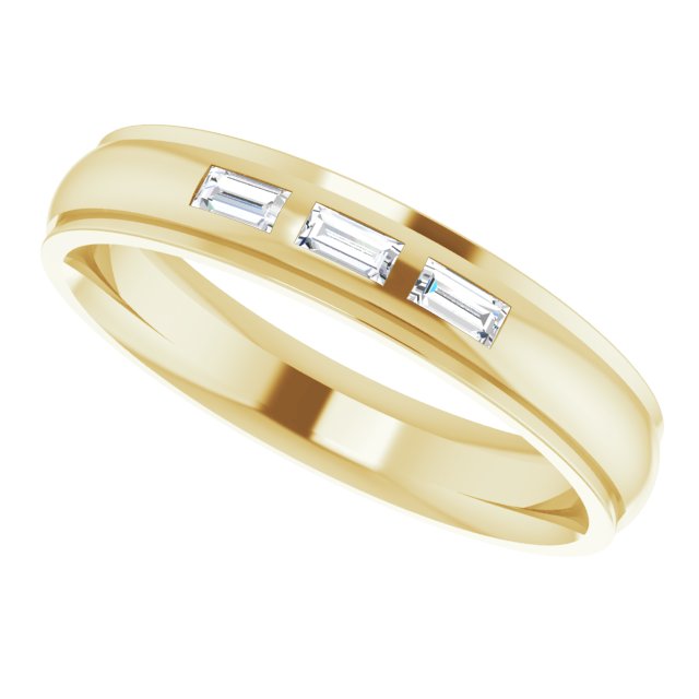 1/8 CTW Natural Diamond Band, 4 mm