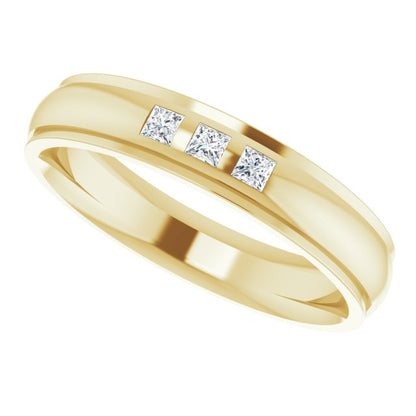 1/10 CTW Lab-Grown Diamond Band, 4 mm