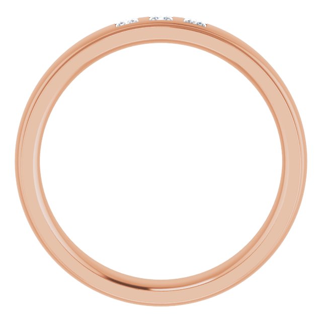 1/10 CTW Lab-Grown Diamond Band, 4 mm