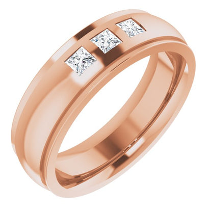 1/8 CTW Natural Diamond Band, 5 mm