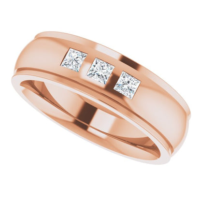 1/8 CTW Natural Diamond Band, 5 mm