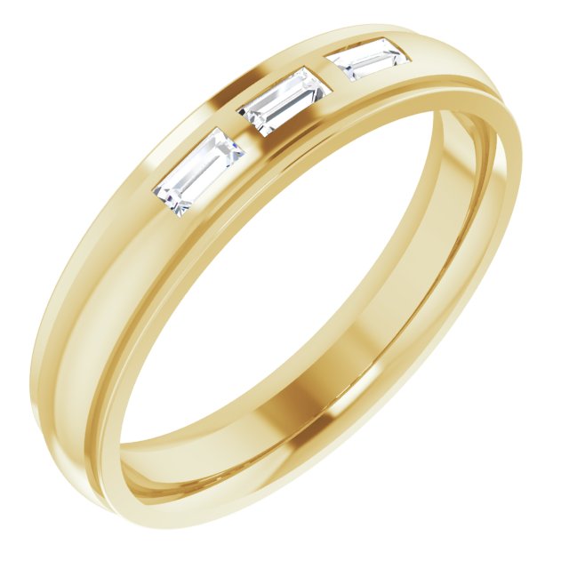 1/8 CTW Natural Diamond Band, 4 mm