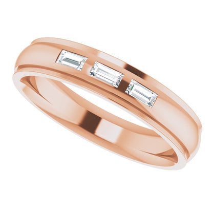 1/8 CTW Natural Diamond Band, 4 mm
