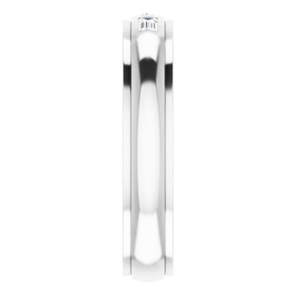 1/8 CTW Lab-Grown Diamond Band, 4 mm