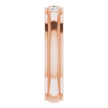 1/8 CTW Lab-Grown Diamond Band, 4 mm