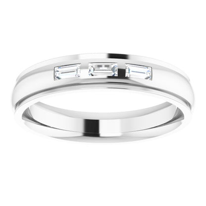 1/8 CTW Natural Diamond Band, 4 mm