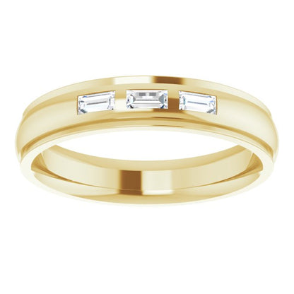1/8 CTW Natural Diamond Band, 4 mm
