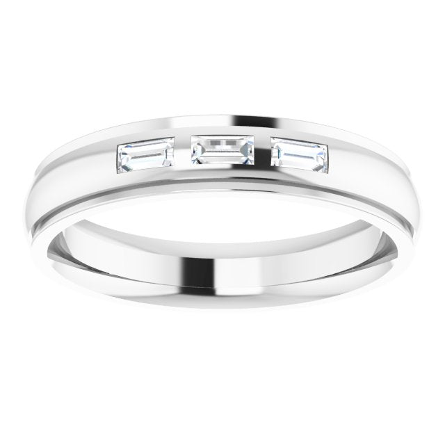 1/8 CTW Lab-Grown Diamond Band, 4 mm