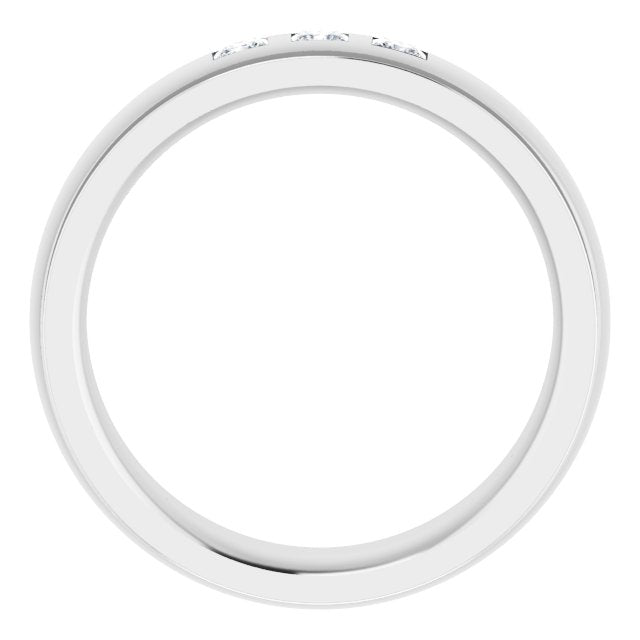1/8 CTW Natural Diamond Band, 5 mm