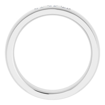 1/8 CTW Natural Diamond Band, 5 mm