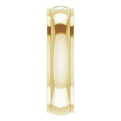 1/8 CTW Natural Diamond Band, 5 mm