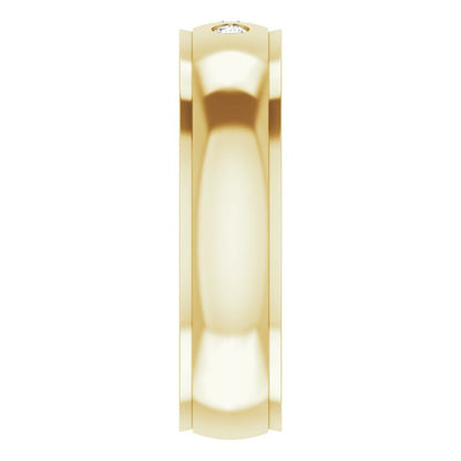 1/8 CTW Natural Diamond Band, 6 mm
