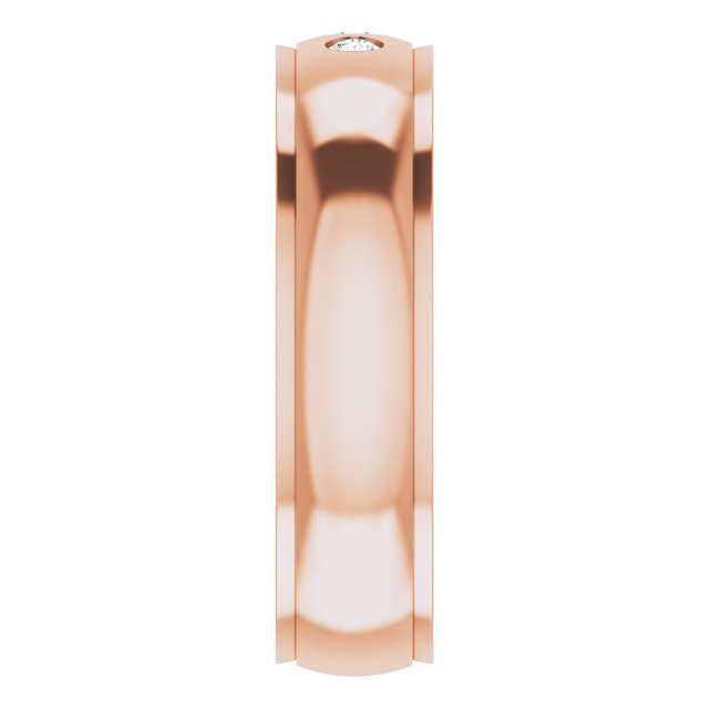 1/8 CTW Lab-Grown Diamond Band, 6 mm