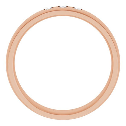 1/8 CTW Lab-Grown Diamond Band, 6 mm