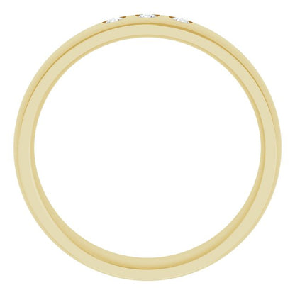 1/8 CTW Lab-Grown Diamond Band, 6 mm