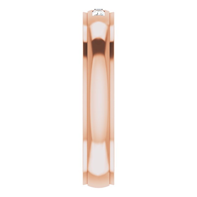 1/5 CTW Natural Diamond Band, 6 mm, Style 3