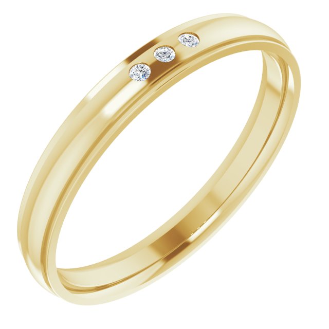 .06 CTW Lab-Grown Diamond Band, 4 mm