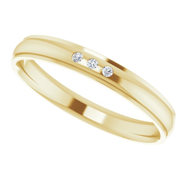 .06 CTW Lab-Grown Diamond Band, 4 mm