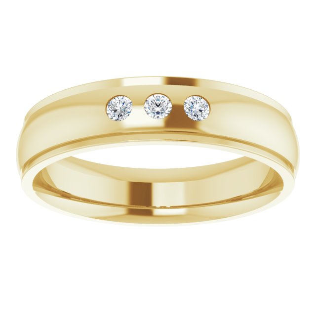 .08 CTW Lab-Grown Diamond Band, 5 mm