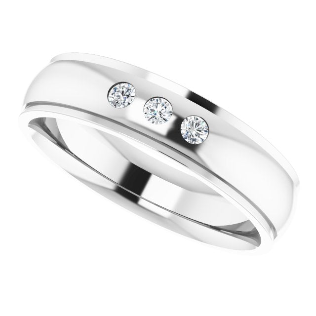 .08 CTW Lab-Grown Diamond Band, 5 mm