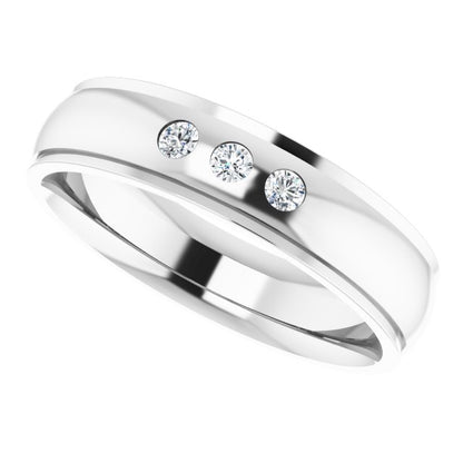 .08 CTW Lab-Grown Diamond Band, 5 mm