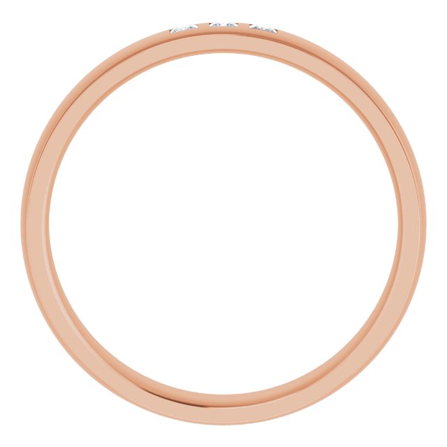 1/6 CTW Natural Diamond Band, 5 mm