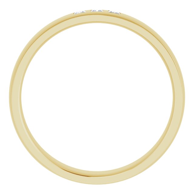 1/6 CTW Natural Diamond Band, 5 mm