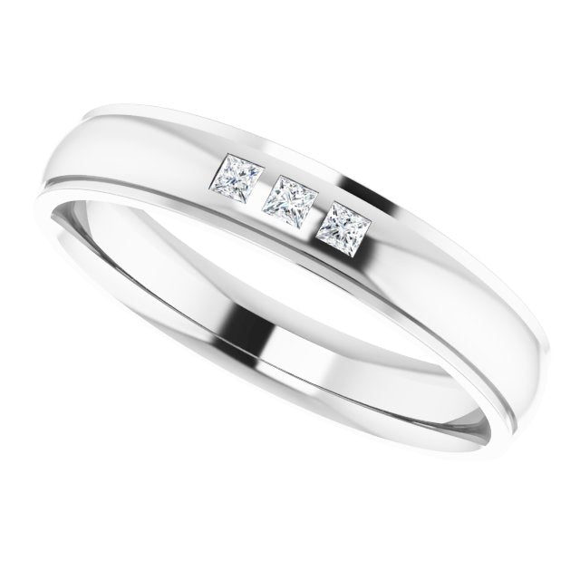 1/6 CTW Natural Diamond Band, 5 mm