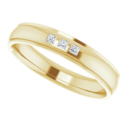 1/6 CTW Natural Diamond Band, 5 mm