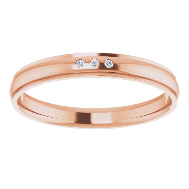 .05 CTW Natural Diamond Band, 4 mm